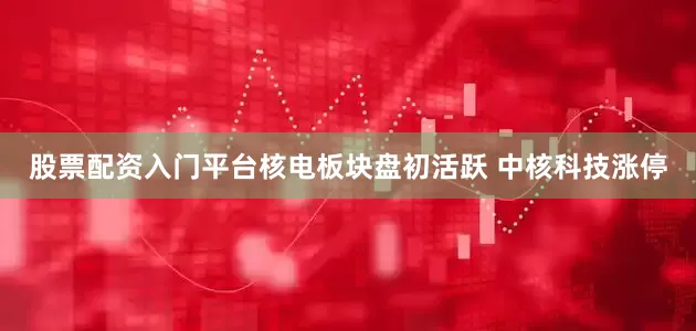股票配资入门平台核电板块盘初活跃 中核科技涨停